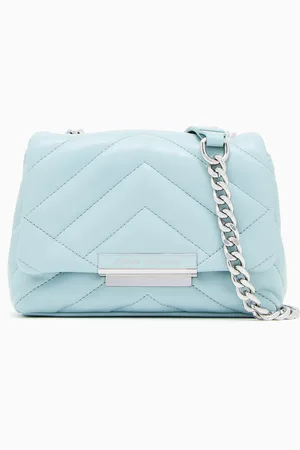 Armani Exchange Bolso bandolera peque??o con acabado matelass??