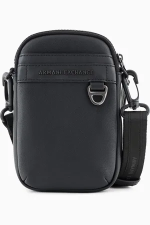 Armani Exchange Bolso bandolera rectangular peque??o con gancho