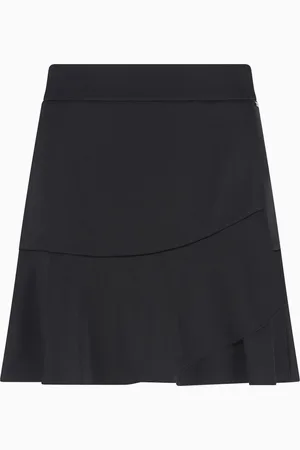 Armani Exchange Minifalda en tejido satinado mate
