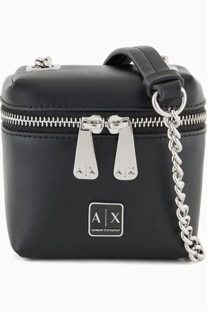 Armani Exchange Mini bolso de hombro con logo