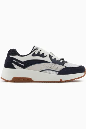 Armani Exchange Zapatillas oversize con inserciones en contraste