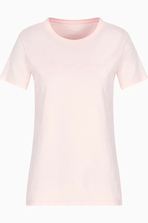 Armani Exchange Camiseta de jersey de corte regular
