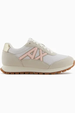 Armani Exchange Zapatillas con logotipo en contraste