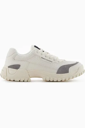 Armani Exchange Zapatillas bicolor con suela antideslizante
