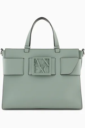 Armani Exchange Bolso tote grande con doble asa y bandolera