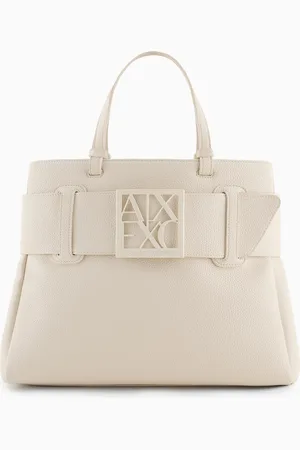 Armani Exchange Bolso de mano con detalle de logotipo ASV