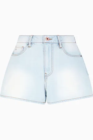 Armani Exchange Shorts vaqueros con efecto desgastado