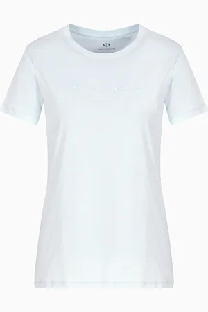Armani Exchange Camiseta de jersey de corte regular