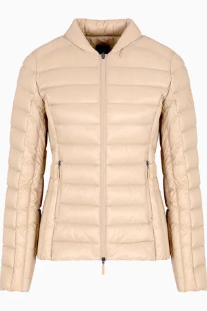 Armani Exchange Chaqueta de plum??n de tejido brillante