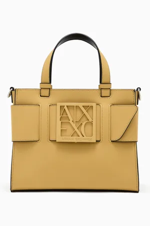 Armani Exchange Bolso tote mediano con doble asa y bandolera