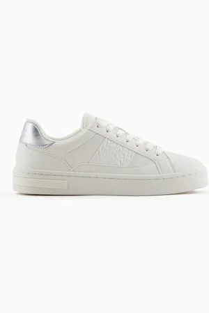 Armani Exchange Zapatillas con inserci??n de logotipo y detalle met??lico.