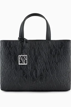 Armani Exchange Shopper mediano con asas y bandolera