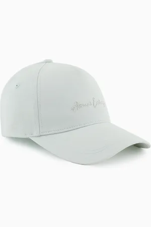 Armani Exchange Sombrero con visera de algod??n
