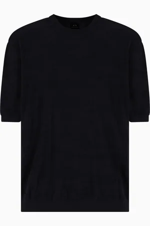 Armani Exchange Su??ter de algod??n de camuflaje