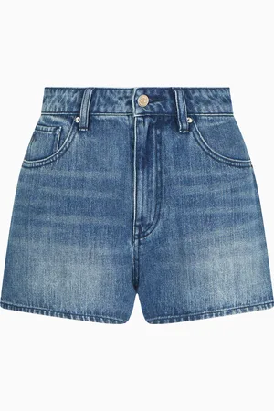 Armani Exchange Shorts vaqueros con efecto desgastado