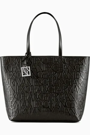 Armani Exchange Bolso shopper con logotipo integral