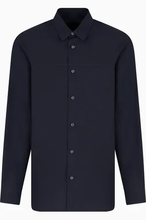 Armani Exchange Camisa de popelina de corte regular