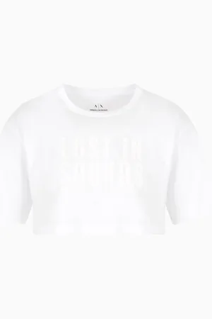 Armani Exchange Camiseta corta Lost in sounds