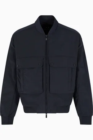 Armani Exchange Bomber con maxi bolsillos