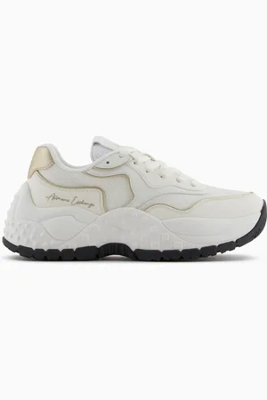 Armani Exchange Zapatillas gruesas con inserciones en contraste