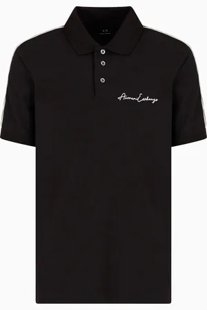 Armani Exchange Polo de corte regular con el logotipo de la firma