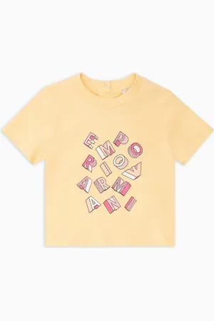 Emporio Armani Camiseta de punto con estampado de logotipo ASV