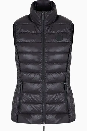 Armani Exchange Chaqueta acolchada sin mangas