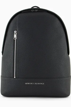 Armani Exchange Mochila de tejido revestido