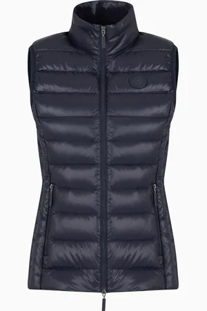 Armani Exchange Chaqueta acolchada sin mangas