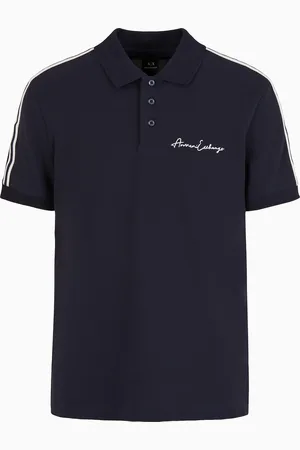 Armani Exchange Polo de corte regular con el logotipo de la firma