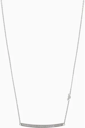 Emporio Armani Collar de plata de ley
