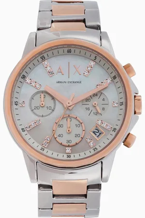 Armani Exchange Reloj con esfera de n??car
