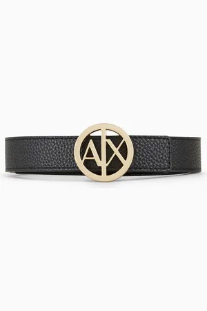 Armani Exchange Cintur??n con pin con logo