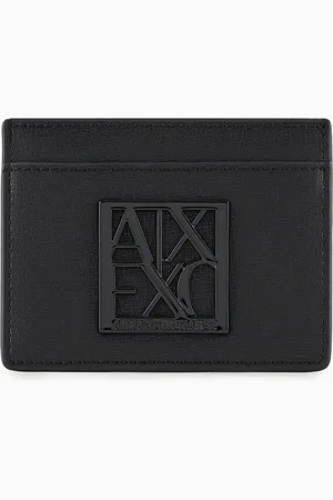Armani Exchange Tarjetero con logotipo