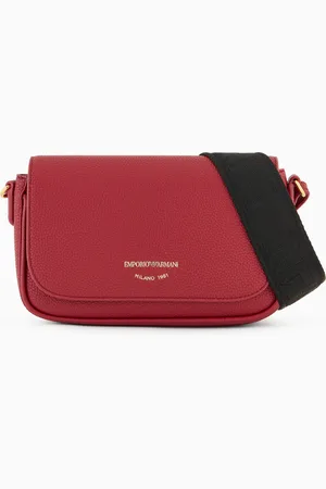 Emporio Armani Minibolso con estampado integral de ciervo