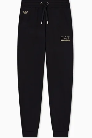 EA7 Pantalones de chándal de mezcla de viscosa elástica Evolution