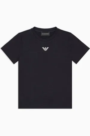 Emporio Armani Camiseta de punto con logotipo