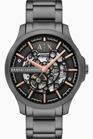 Armani Exchange Chronograph Black Stainless Steel Watch