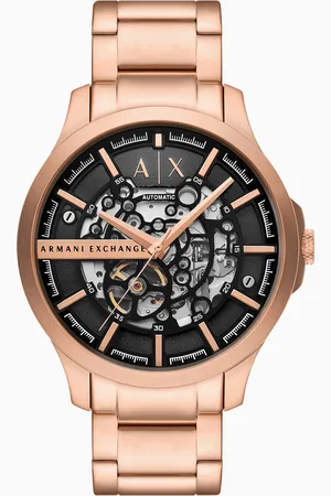 Armani Exchange Chronograph Gold-Tone Stainless Steel Watch