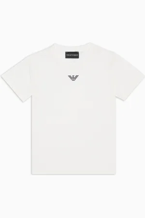 Emporio Armani Camiseta de punto con logotipo