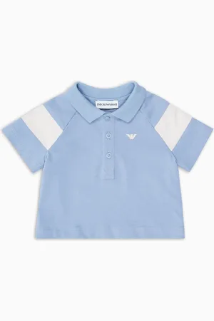 Emporio Armani Polo con detalle en bloques de color