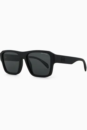 Armani Exchange Gafas de sol de hombre con forma cuadrada