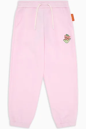 Emporio Armani Pantalones de chándal holgados de punto orgánico con estampado Manga Bear Crew ASV