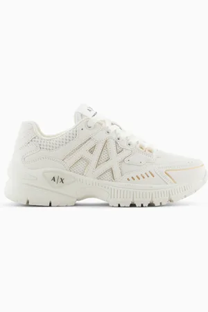 Armani Exchange Zapatillas gruesas con inserciones en contraste