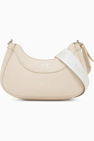 Armani Exchange Bolso hobo con forma