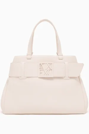 Armani Exchange Bolso de hombro grande con detalle de logotipo ASV