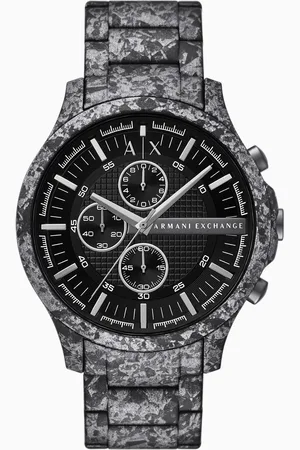 Armani Exchange Chronograph Gunmetal Stainless Steel Watch