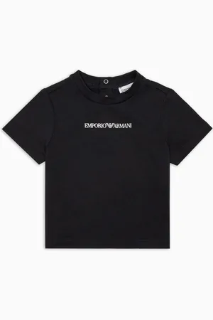Emporio Armani Camiseta de punto con logotipo