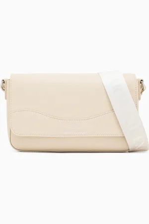 Armani Exchange Bolso de hombro con logotipo por todas partes