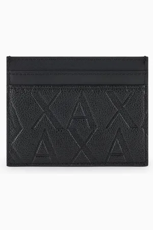 Armani Exchange Tarjetero ASV con pinza para billetes